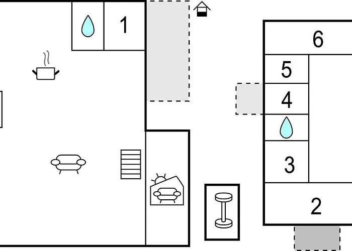 Сasa de vacaciones In With Wifi Groffliers